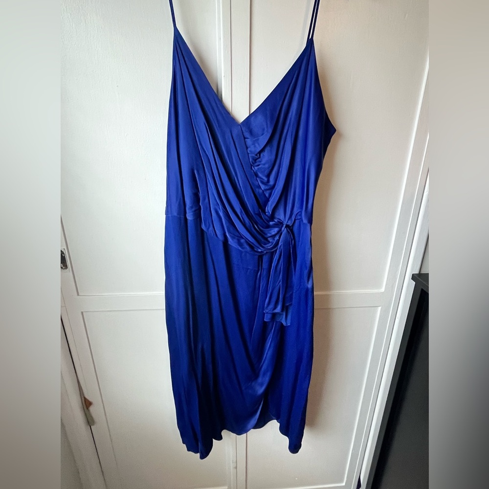 Royal blue Wrap Dress